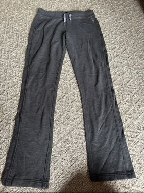 Reebok Charcoal Gray Sweatpants with Logo Tag